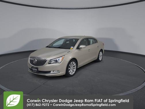 Champagne Silver 2014 Buick LaCrosse Leather