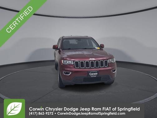 Velvet Red Pearlcoat 2018 Jeep Grand Cherokee Laredo