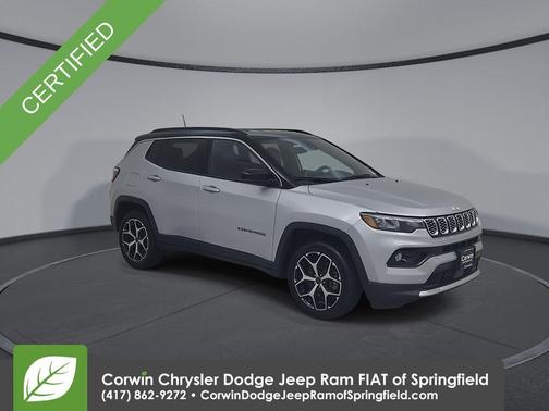 Silver Zynith 2025 Jeep Compass Limited