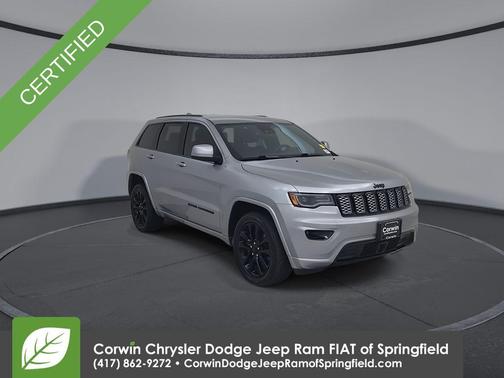 Billet Silver Metallic Clearcoat 2021 Jeep Grand Cherokee Laredo X