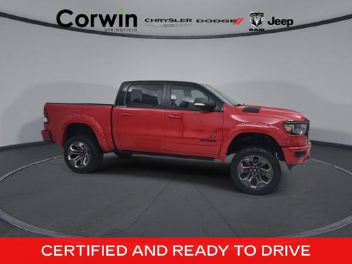 Flame Red Clearcoat 2022 RAM 1500 Big Horn