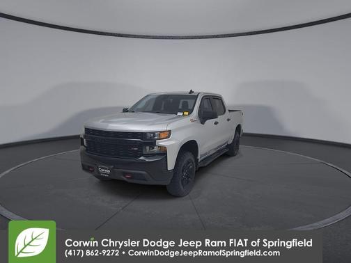 Silver Ice Metallic 2021 Chevrolet Silverado 1500 Custom Trail Boss