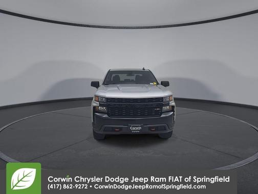 Silver Ice Metallic 2021 Chevrolet Silverado 1500 Custom Trail Boss