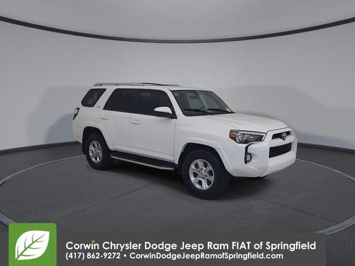 White 2018 Toyota 4Runner SR5