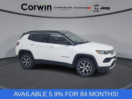 Bright White Clearcoat 2026 Jeep Compass Limited