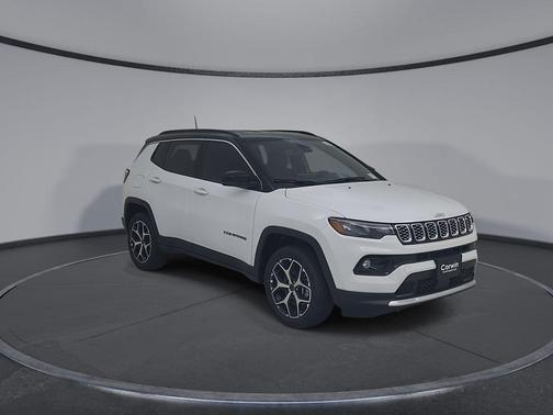 Bright White Clearcoat 2026 Jeep Compass Limited