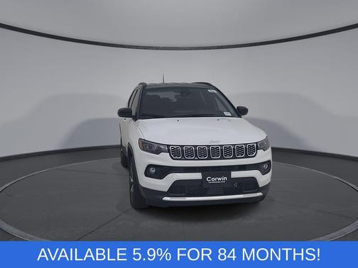 Bright White Clearcoat 2026 Jeep Compass Limited
