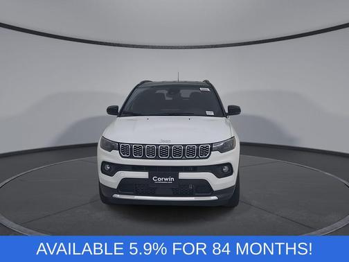 Bright White Clearcoat 2026 Jeep Compass Limited