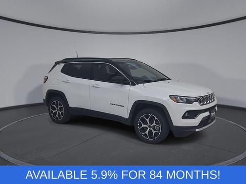 Bright White Clearcoat 2026 Jeep Compass Limited