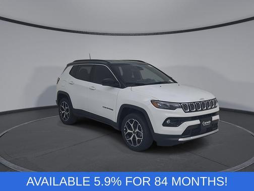 Bright White Clearcoat 2026 Jeep Compass Limited