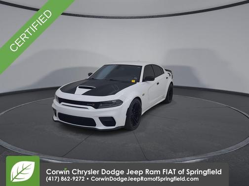 White Knuckle Clearcoat 2023 Dodge Charger Scat Pack