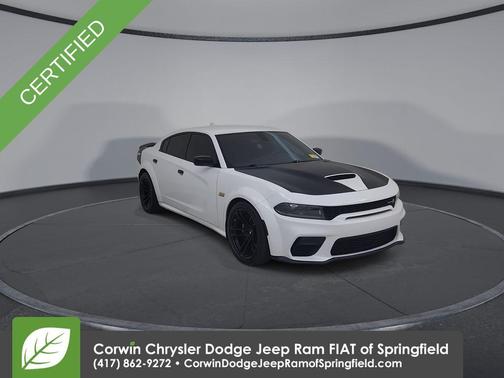White Knuckle Clearcoat 2023 Dodge Charger Scat Pack