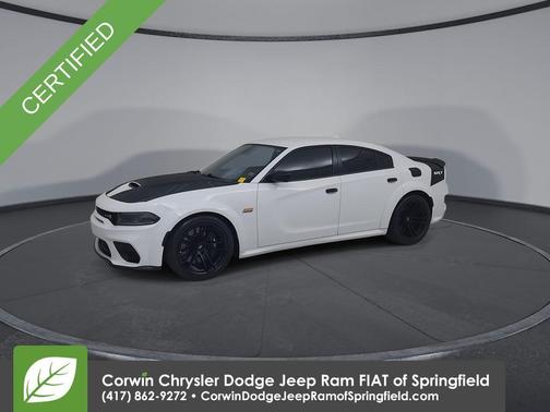 White Knuckle Clearcoat 2023 Dodge Charger Scat Pack