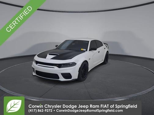 White Knuckle Clearcoat 2023 Dodge Charger Scat Pack