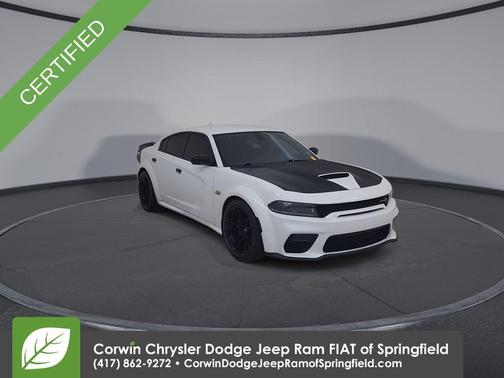 White Knuckle Clearcoat 2023 Dodge Charger Scat Pack