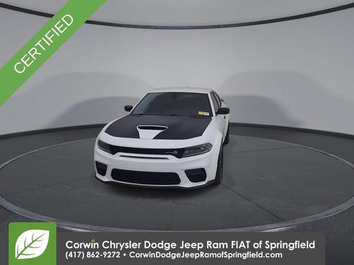 White Knuckle Clearcoat 2023 Dodge Charger Scat Pack
