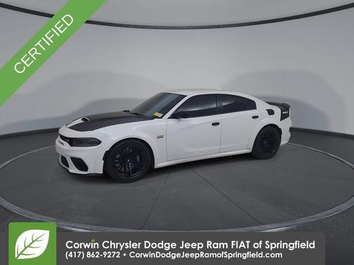 White Knuckle Clearcoat 2023 Dodge Charger Scat Pack