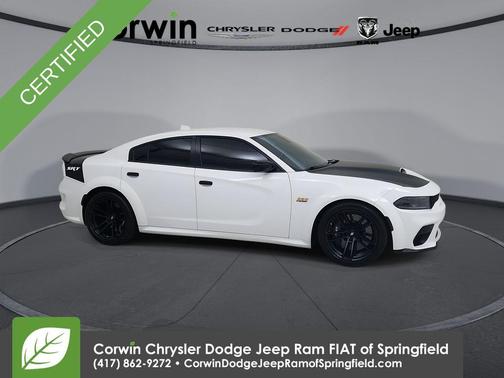 White Knuckle Clearcoat 2023 Dodge Charger Scat Pack