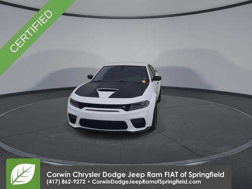 White Knuckle Clearcoat 2023 Dodge Charger Scat Pack