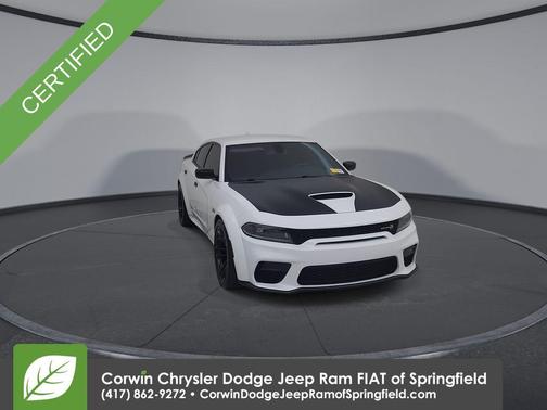 White Knuckle Clearcoat 2023 Dodge Charger Scat Pack