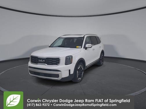 Glacial White Pearl 2025 Kia Telluride S
