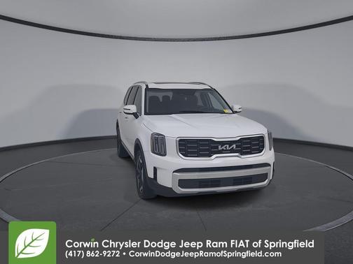 Glacial White Pearl 2025 Kia Telluride S