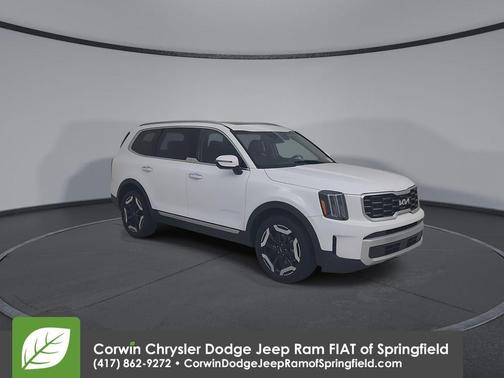 Glacial White Pearl 2025 Kia Telluride S