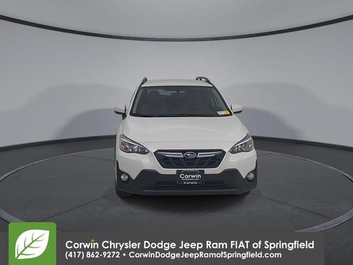 Crystal White Pearl 2021 Subaru Crosstrek Premium