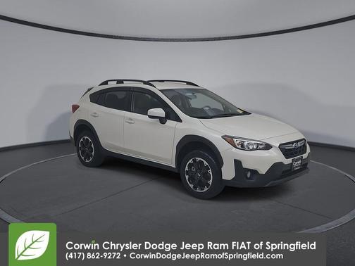 Crystal White Pearl 2021 Subaru Crosstrek Premium