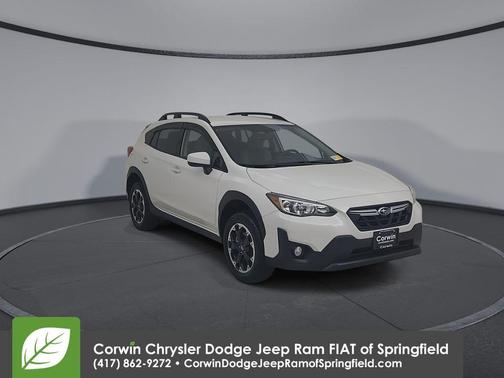 Crystal White Pearl 2021 Subaru Crosstrek Premium