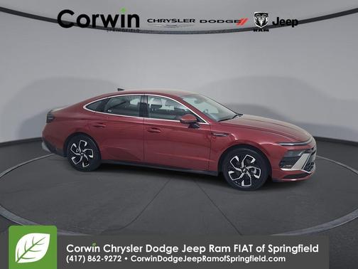 Red 2025 Hyundai SONATA SEL
