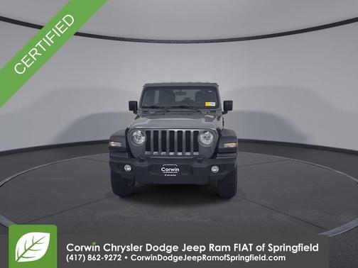 Sting Gray Clearcoat 2022 Jeep Wrangler Unlimited Sport