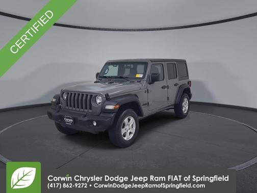 Sting Gray Clearcoat 2022 Jeep Wrangler Unlimited Sport