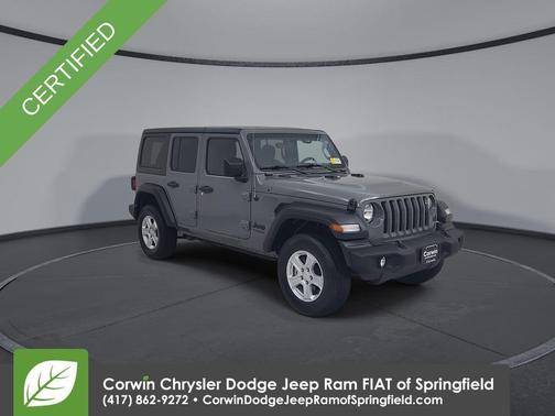 Sting Gray Clearcoat 2022 Jeep Wrangler Unlimited Sport