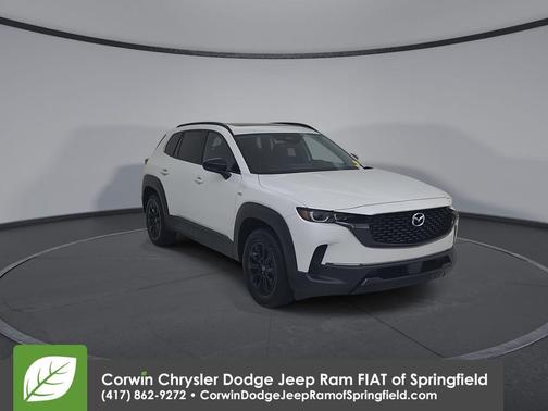 Wind Chill Pearl 2025 Mazda CX-50 Hybrid Premium Package