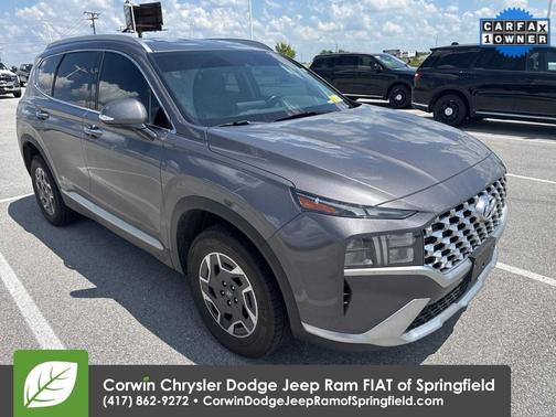 2021 Hyundai SANTA FE HEV Blue