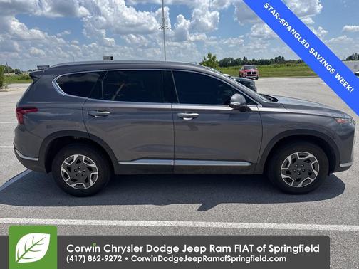 2021 Hyundai SANTA FE HEV Blue