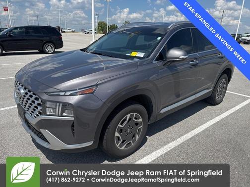 2021 Hyundai SANTA FE HEV Blue