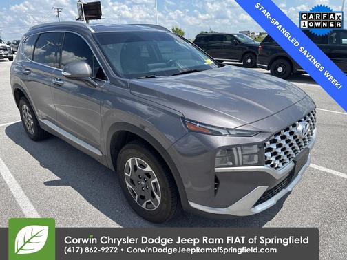 2021 Hyundai SANTA FE HEV Blue