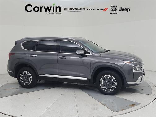 2021 Hyundai SANTA FE HEV Blue