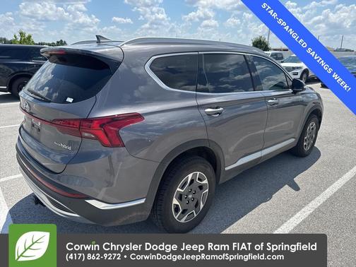 2021 Hyundai SANTA FE HEV Blue