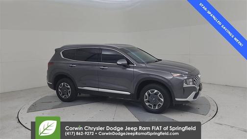 2021 Hyundai SANTA FE HEV Blue