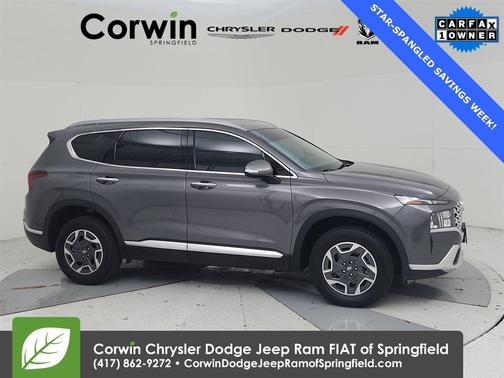 2021 Hyundai SANTA FE HEV Blue