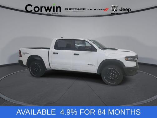 Bright White Clearcoat 2026 RAM 1500 Rebel