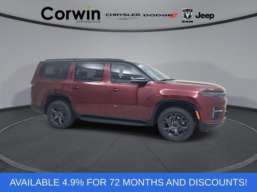 Velvet Red Pearlcoat 2026 Jeep Grand Wagoneer Base
