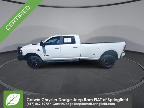 Bright White Clearcoat 2025 RAM 3500 Laramie