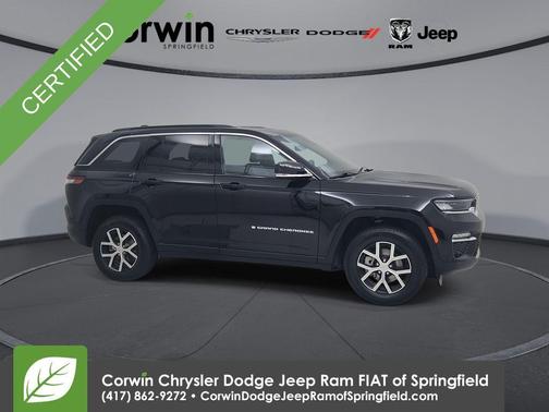 Diamond Black 2025 Jeep Grand Cherokee Limited