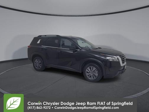 Black 2025 Nissan Pathfinder SV