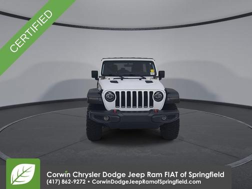Bright White Clearcoat 2023 Jeep Wrangler Rubicon