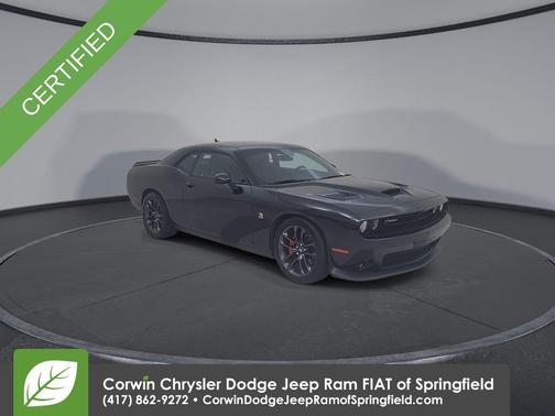 Pitch Black Clearcoat 2021 Dodge Challenger R/T Scat Pack